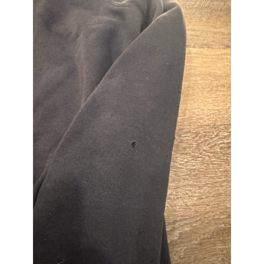 Carhartt XL Pullover Hoodie Work Worn Distressed Welding Burn Holes Oil Stains - Picture 9 of 14